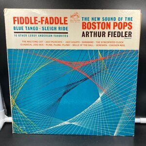 The New Sound Of The Boston Pops Arthur Fiedler Fiddle-Faddle RCA Mono 1962
